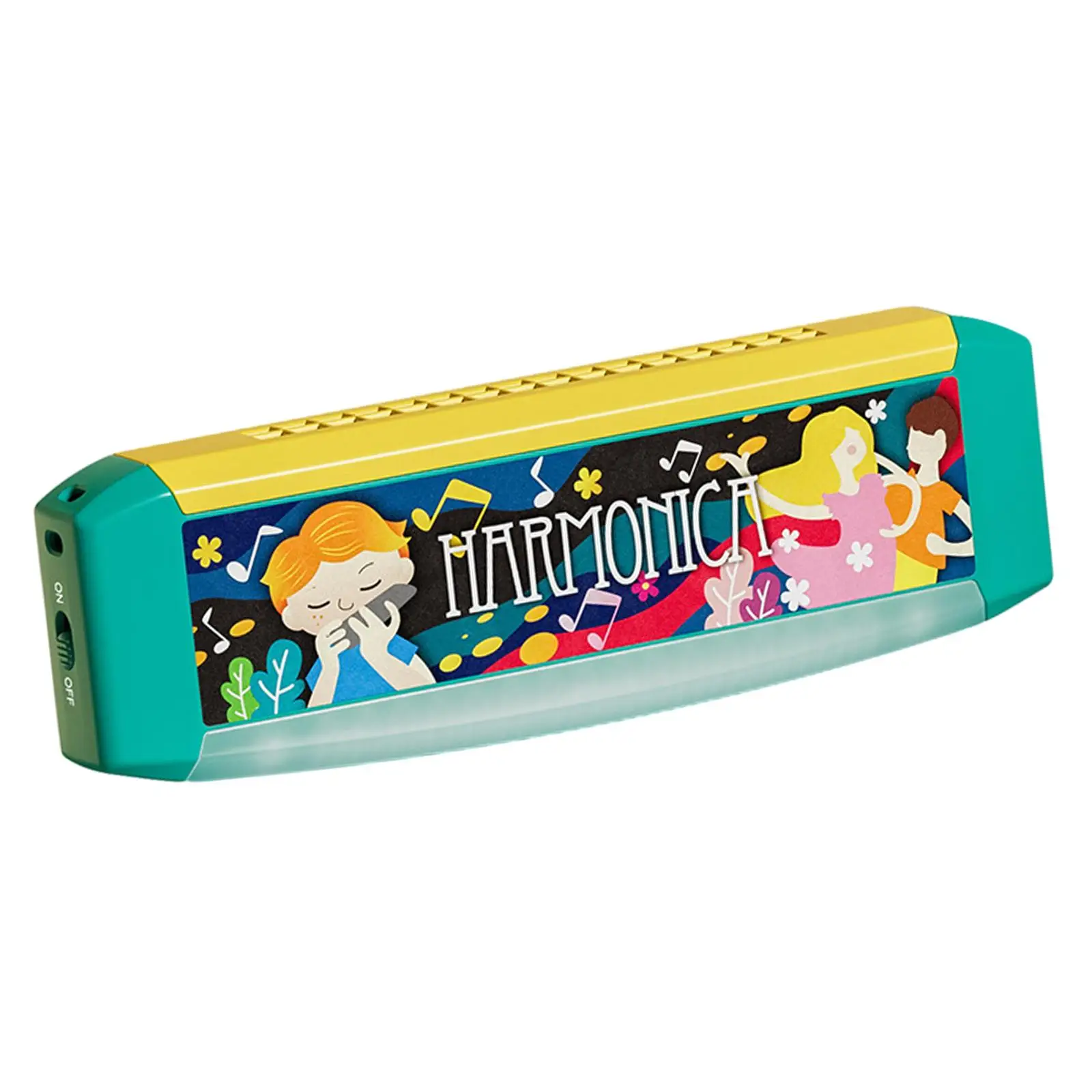 16 Holes Harmonica Musical Instrument Play Toy, Easy to Play, Kids Harmonica Mouth Organ for Travel