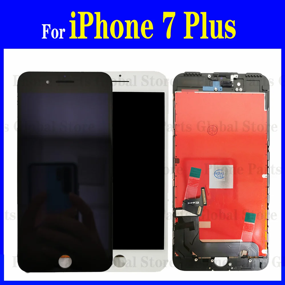 5.5 "Per Apple Iphone 7 Plus Display Lcd Completo Touch Panel Digitizer Sensor Assembly Sostituzione 7 Plus 7 P Display Lcd