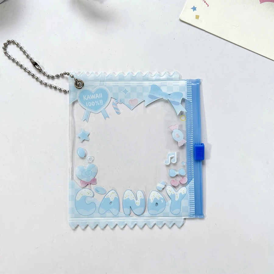 Card sleeve PVC protective sleeve pendant transparent storage bag display set 6
