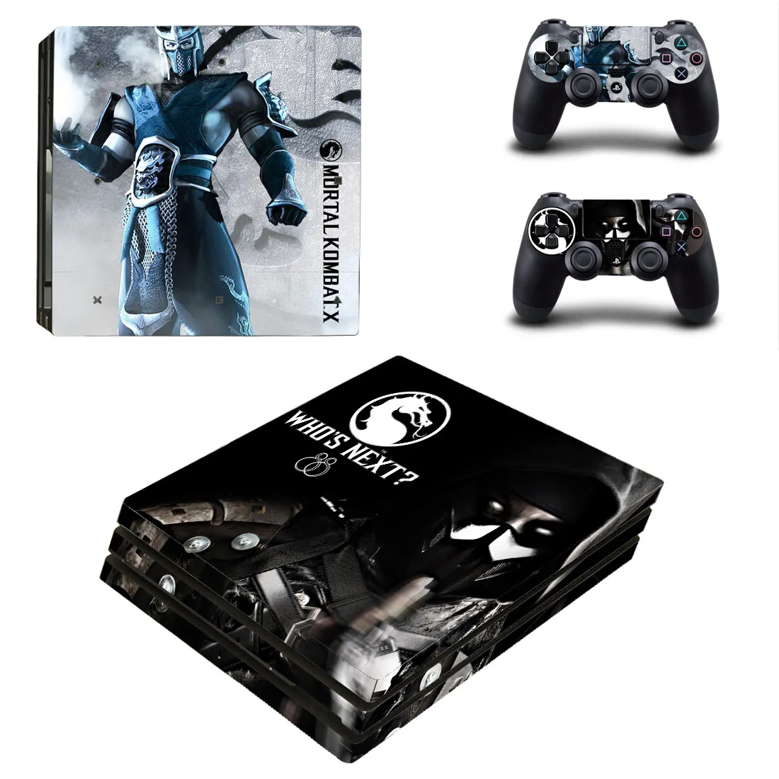 Game Mortal Kombat PS4 Pro Skin Sticker Decal Cover Protector For