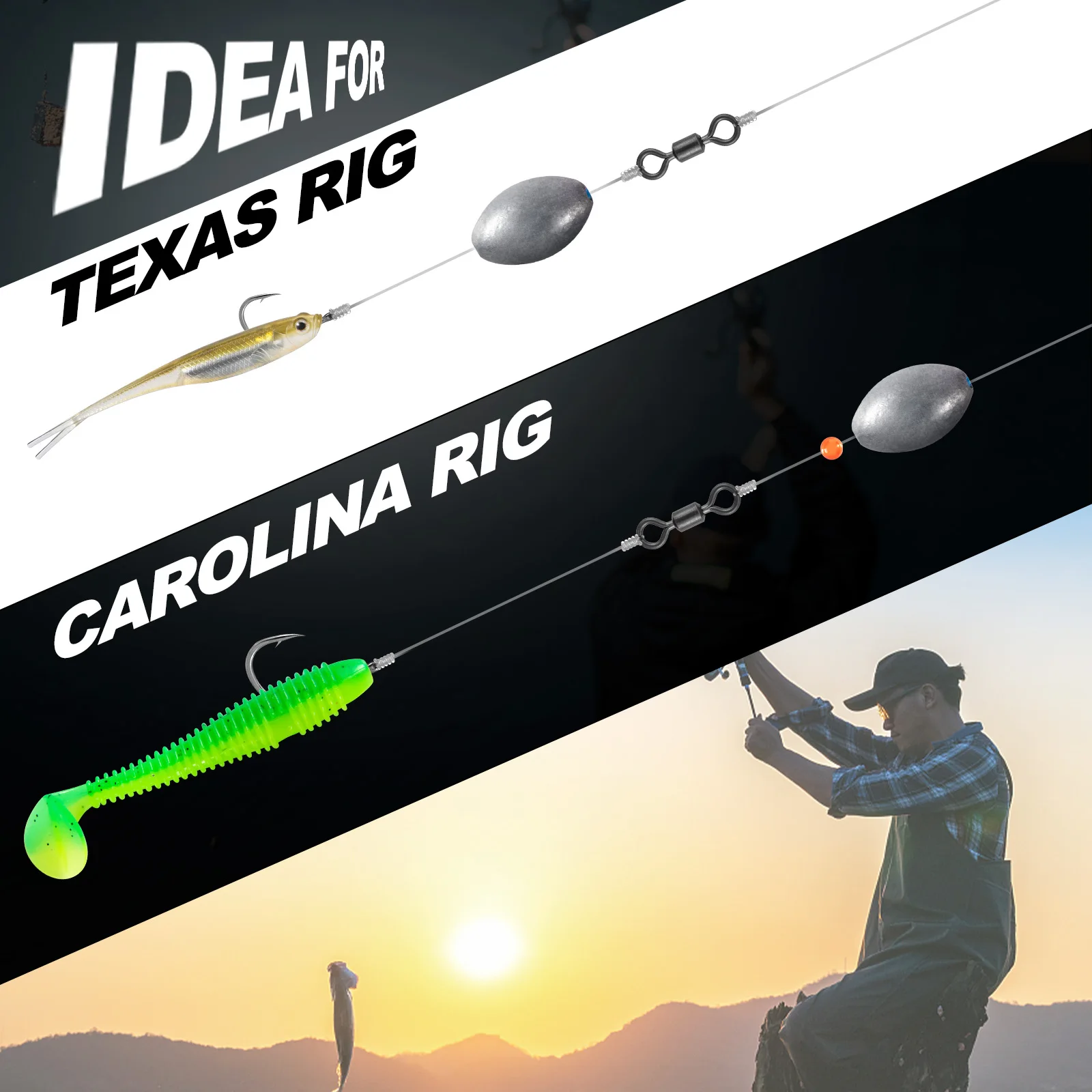 Oval Egg Sinkers, Versatile Fishing Weights for Surf and Long Casting