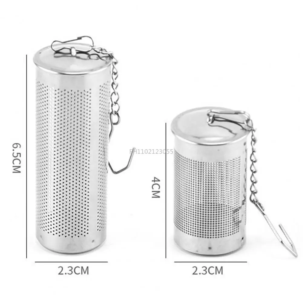 S/L Stainless Steel Tea Infuser Locking Spice Leaf Tea Ball Strainer Mesh Tea Filter Fine Mesh Coffee Filter Kitchen Accessories