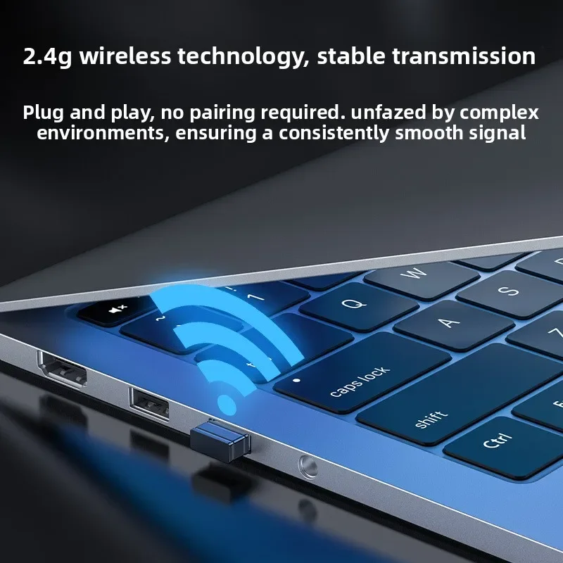 Hot Sale Portable USB Wireless Keyboard & Mouse Set for Desktop & Laptop Silent Mouse Set Suitable for Home Game & Office Use