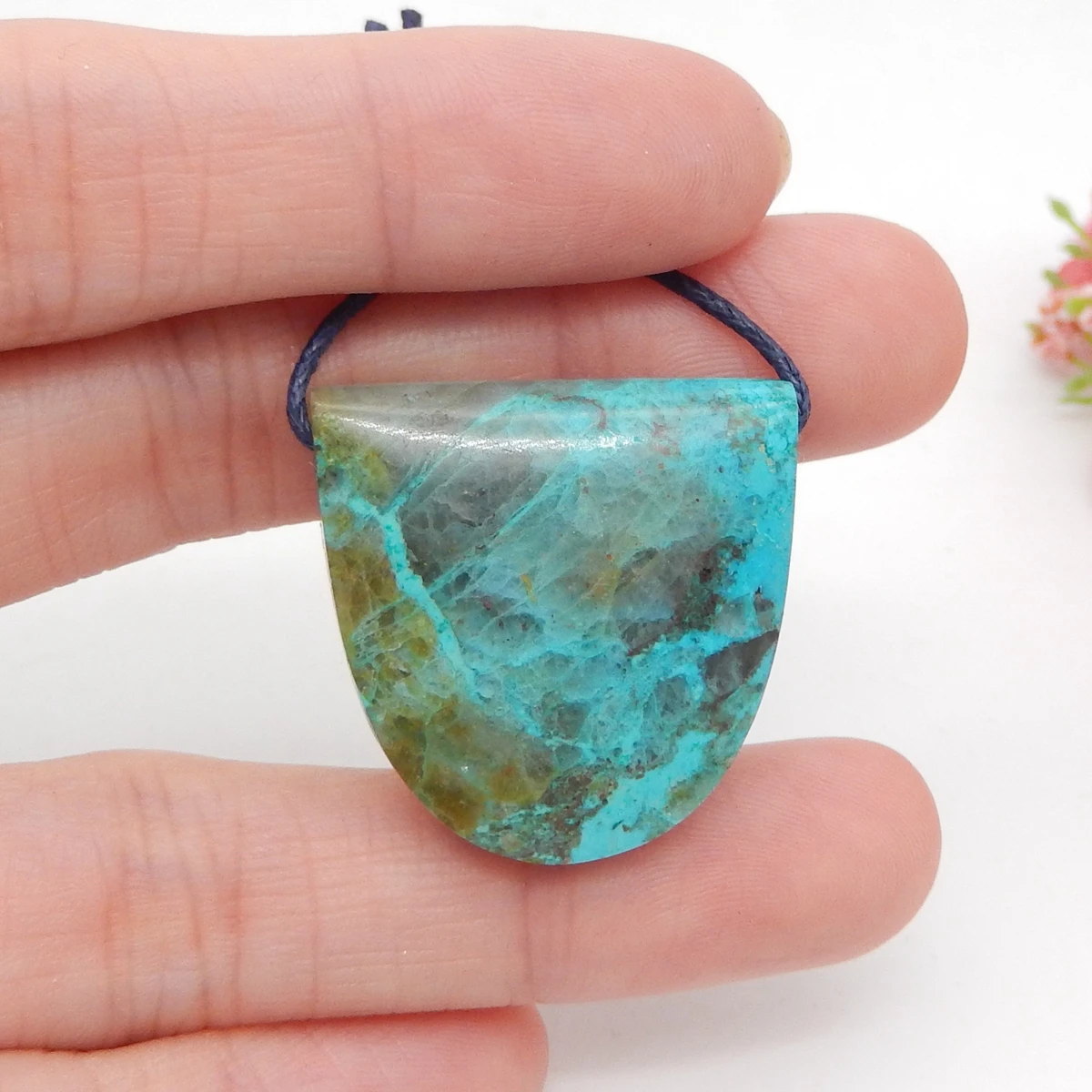 

Бусины из натуральной кожи для ожерелья, подвески из драгоценных камней для изготовления ювелирных изделий