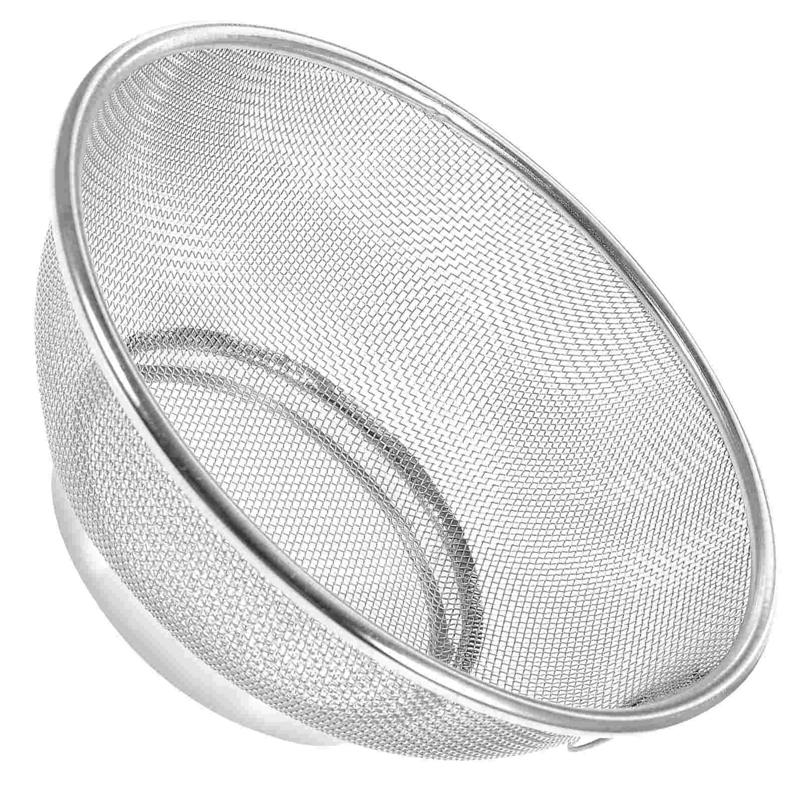 

Drain Basin Strainer for Rice Kitchen Net Filter Vegetable Prime Stainless Steel Drainer Cooking Strainers Fine Mesh Vegetables