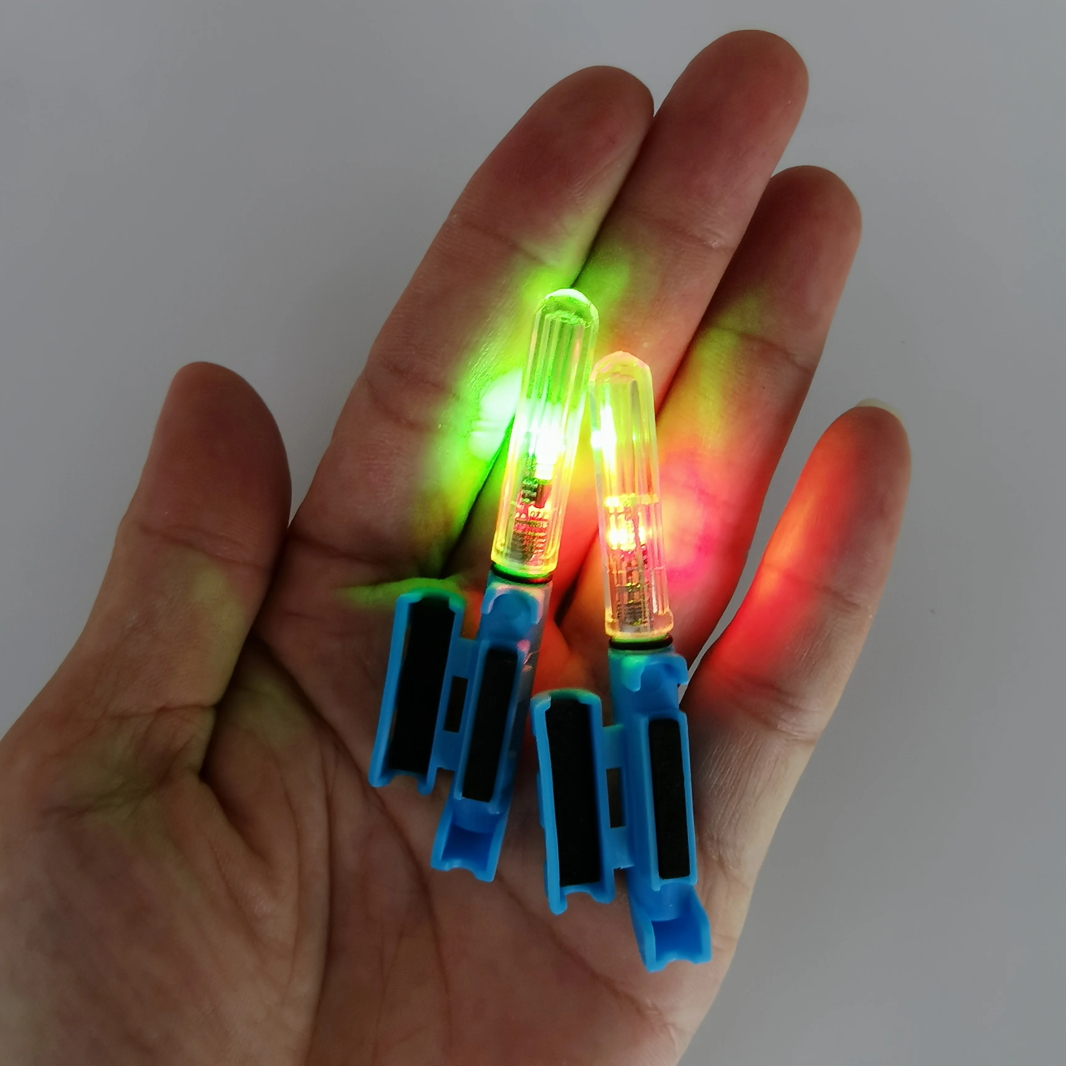 2 lampes pour extrémité de canne nuit - Capteur électronique pour pêche surfcasting et mer