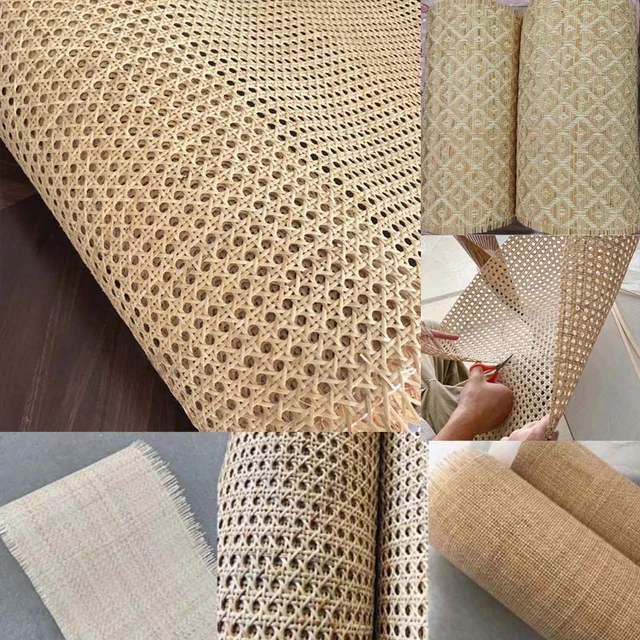 Rotolo di Rattan indonesiano naturale materiale di vimini con