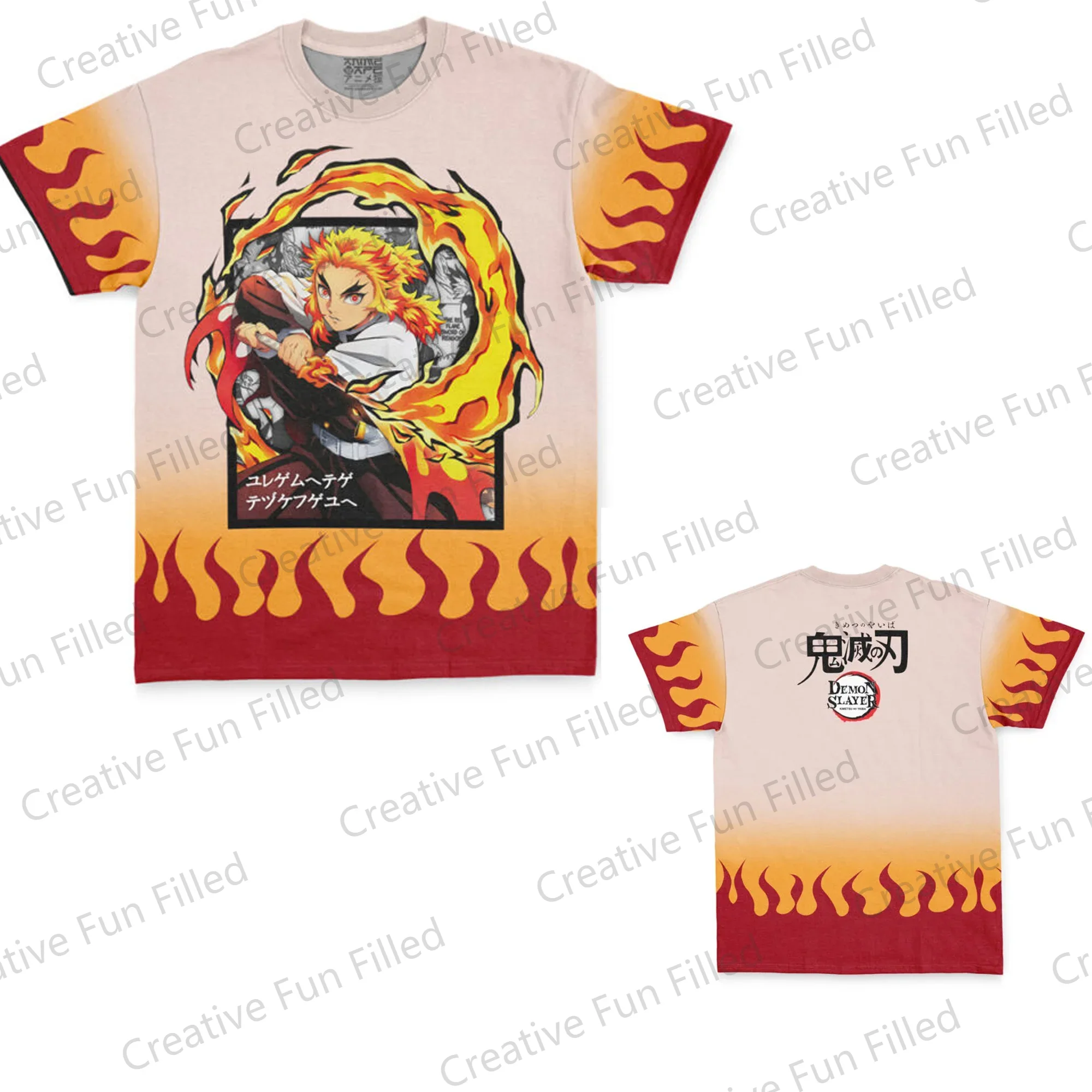 2024 New Arriavl Summer Kamado Tanjiro Haori Demon Slayer Streetwear T-Shirt Fans Kit Special Baseball Edition Jersey Oversized 6