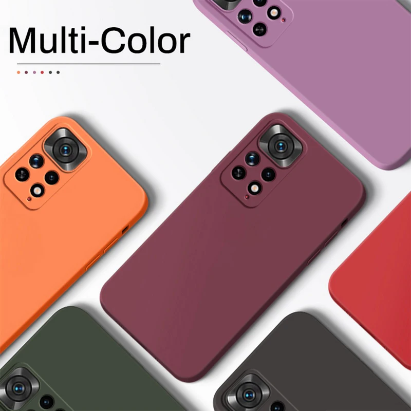 Funda Silicona Líquida Ultra Suave Para Xiaomi Redmi Note 11 / 11s