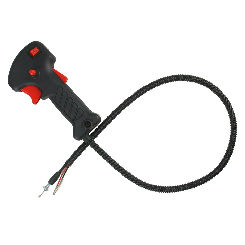 1Pc Trimmer Strimmer Switch Universal Throttle Cable Handle Brush Cutter Handlebar For Grass Trimmer Lawn Mower Accessories