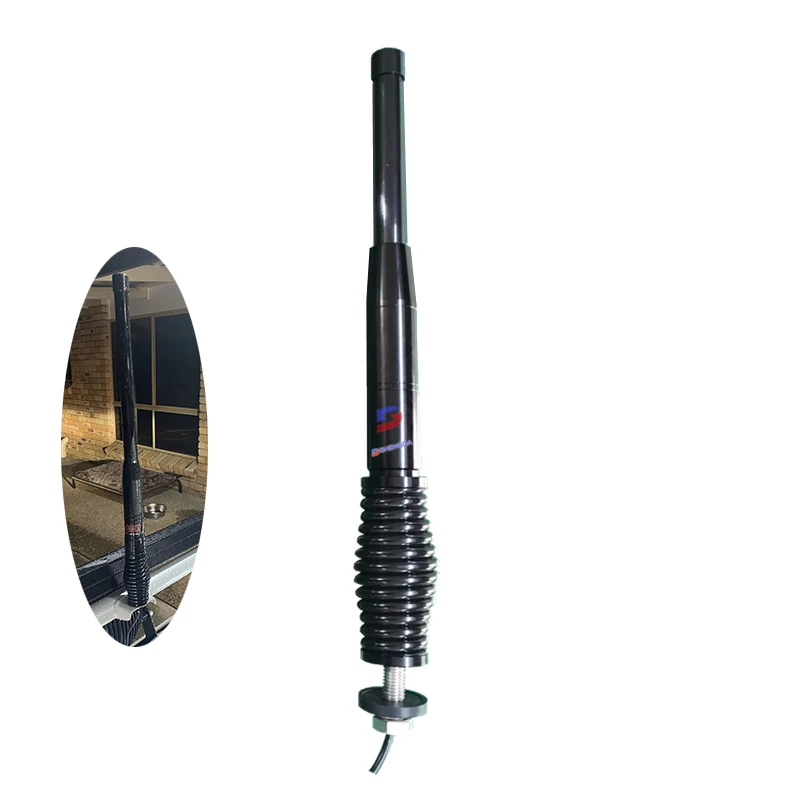 GME　アンテナ GMEアンテナ高耐久性スプリングVHFまたはUHF 477MHz 4x4自動オフ