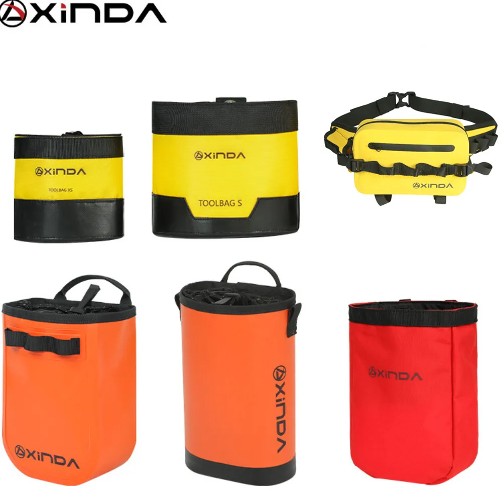 Xinda Outdoor Tool Kit Rock Climbing Exploration Bag Portable Equipment High-Altitude Operation Tool Bag