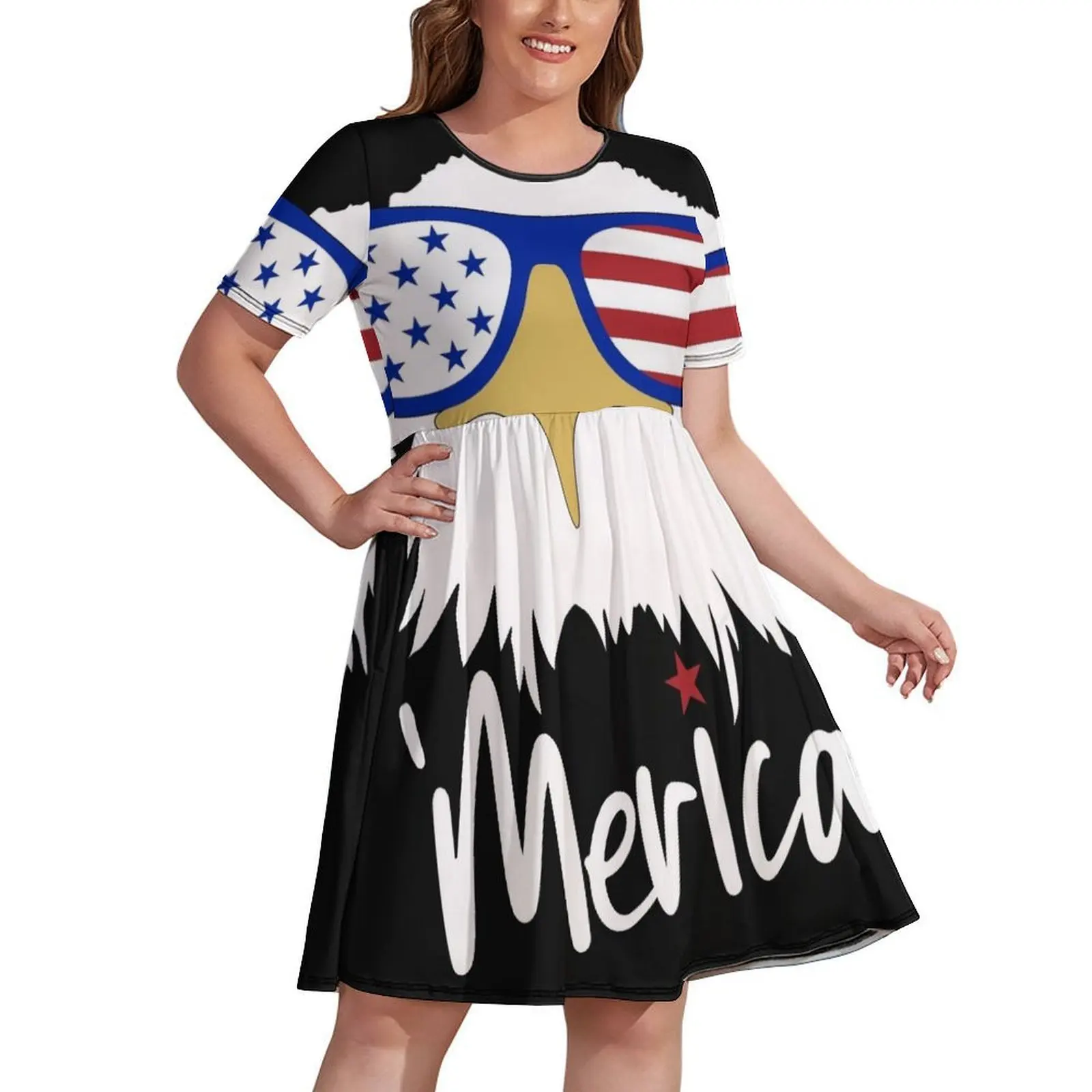 

4th of July Patriotic - 'Merica Apparel and Gifts Dress luxury woman party dress dresses women summer 2024