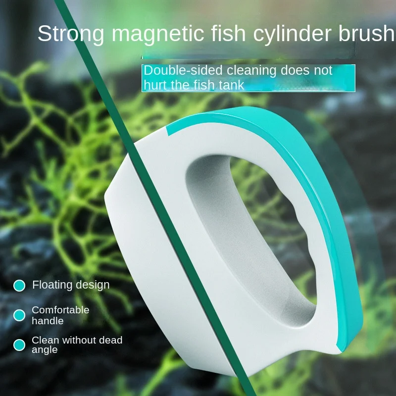 

1PC S-XXL Magnetic Aquarium Fish Tank Brushes Floating Clean Glass Window Algae Scraper Cleaner Brush Aquarium Accessories Tools