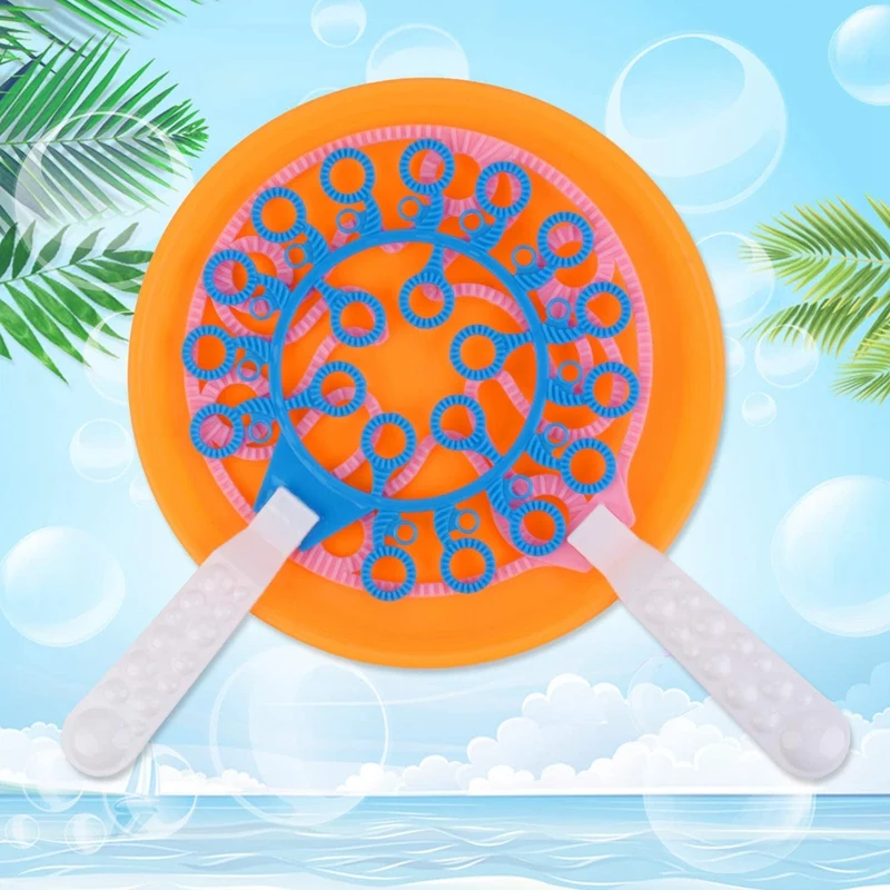 15PCS Big Bubbles Wand Kit for Kids Creative Bubble Making Toy Colorful Bubble for Outdoor Activity & Party 3