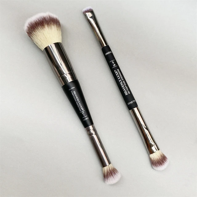 Double-ended Complexion Perfection Makeup Brush 7 - Foundation Concealer  Eyeshadow Contour Highlighting Beauty Cosmetics Tool - Makeup Brushes -  AliExpress