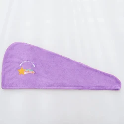 Super Absorbent Quick-Dry Hair Towel Wrap (Star)