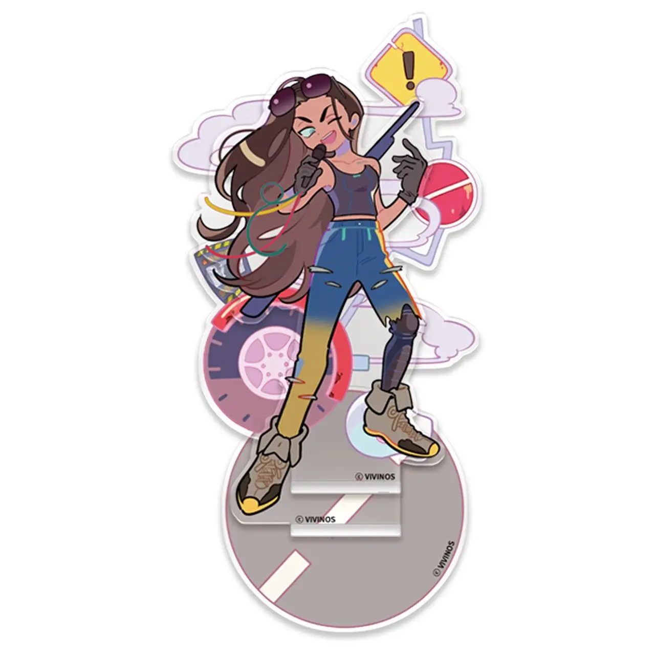 FEIDIAO AlienStages Acryl Ständer 6er-Set - Figurenständer Für Sammler