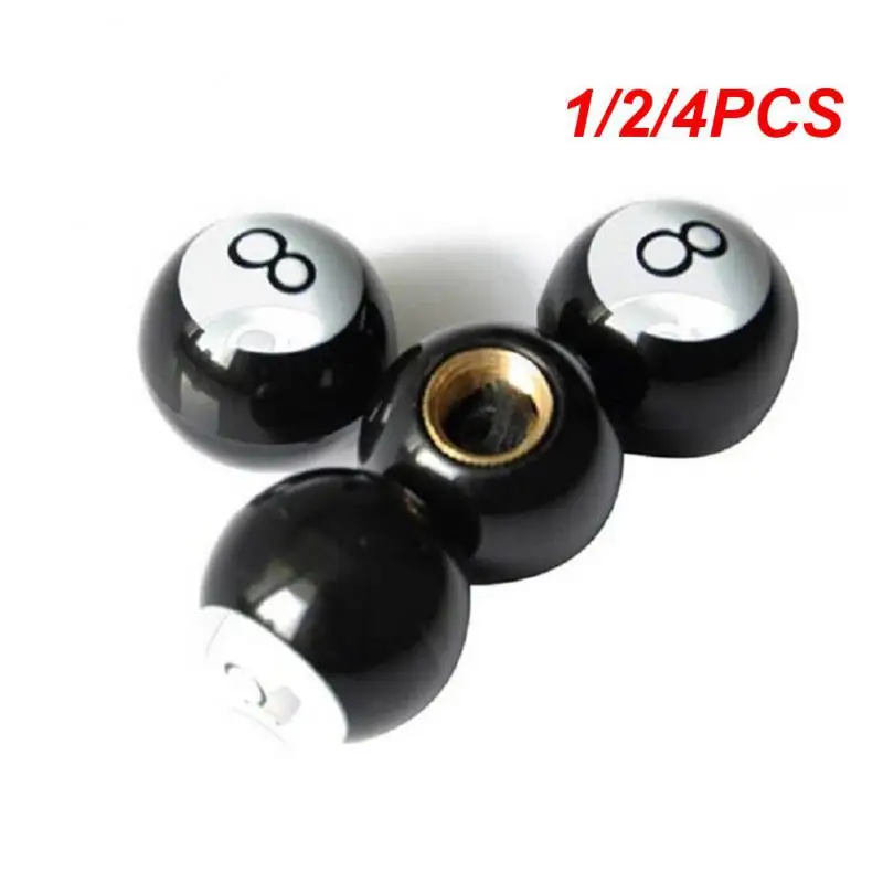 

1/2/4PCS Bike Wheel Air Valve Stem Caps Anti-leakage Universal Abs Material Tire Valve Stem Caps Valve Valve