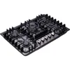 30 Inch Gas Cooktop, 5 Burners Built-in Gas Stovetop Stainless Steel Convertible Gas Stove Dual Fuel Sealed Gas Hob - Black 1