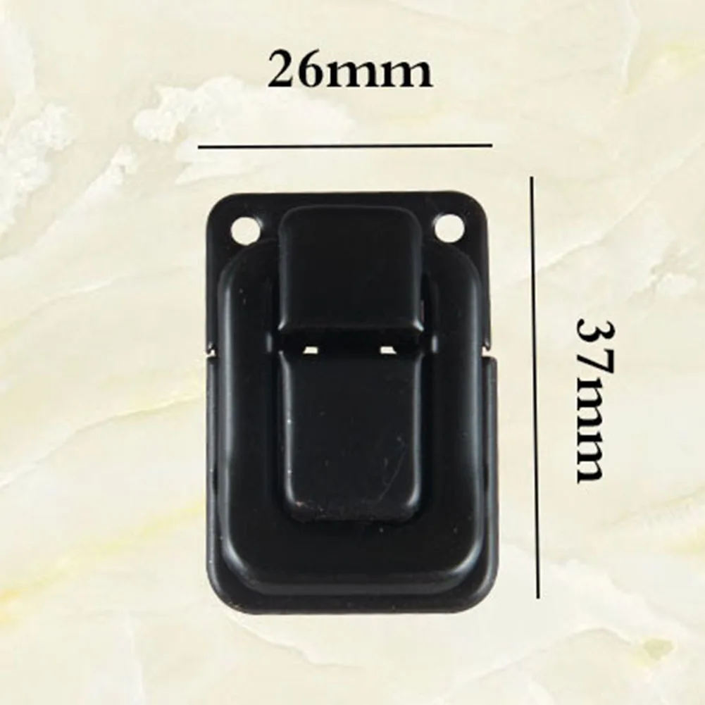 10PCS Antique Lock Metal Hasps Latch Jewelry Box Decorative Padlock Vintage Wooden Box Latch Buckle Cabinet Furniture Hardware
