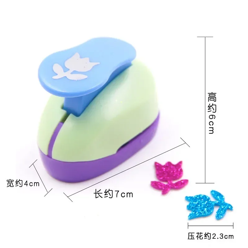 Flower Furador 7*6*4.5cm Diy Paper Cut Eva Foam Maker Puncher Scrapbooking Labor Saving for Kid Hole Punch Embossing paper punch hole punching tools paper craft punch embossing maker