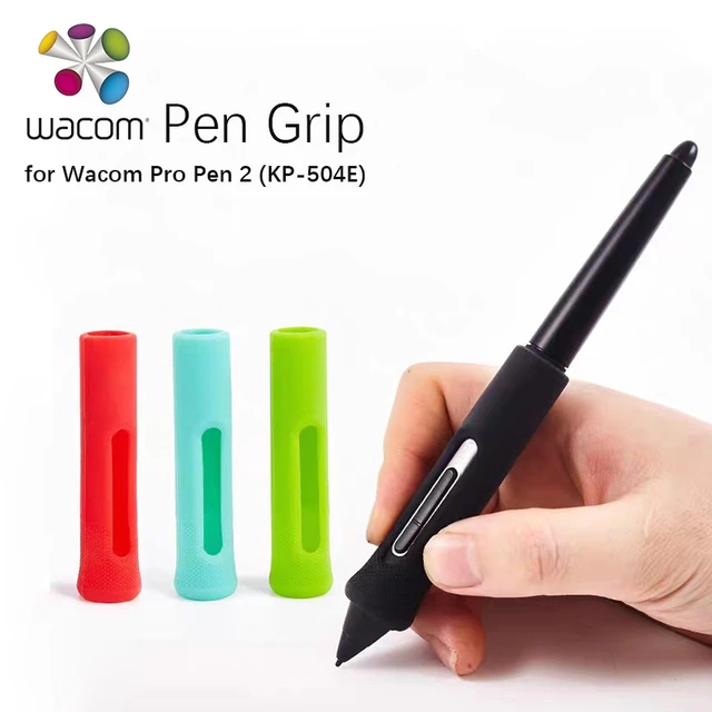Wacom pro Pen 2 (KP-504E) スタイラス用カラーペングリップ、ペンは 