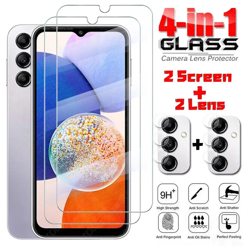 

Glass For Samsung Galaxy A14 Screen Protector Samsung A14 A13 A04 A04E A04S Tempered Glass Film 9H Full Cover For Samsung A14 5G