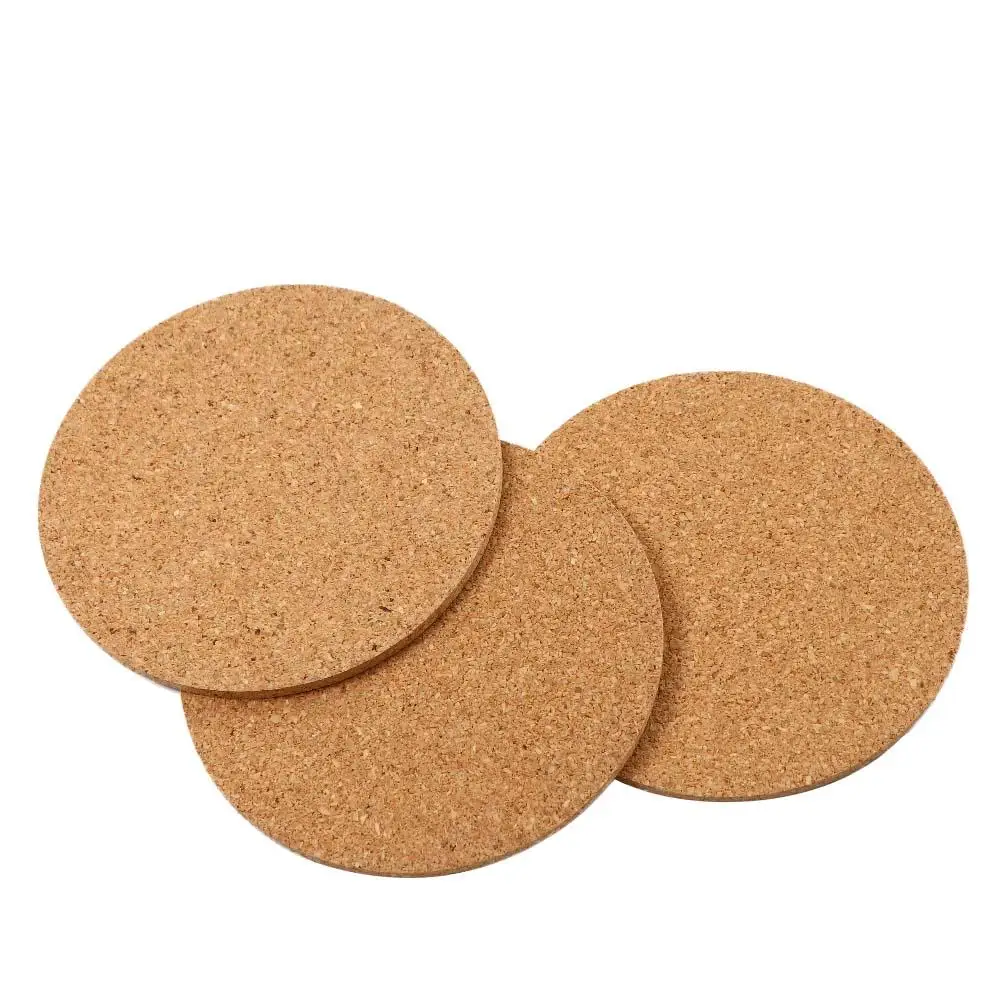 

Universal DIY Wooden Kitchen Table Mat Insulation Placemat Bowl Pad Cup Mat Cork Coaster