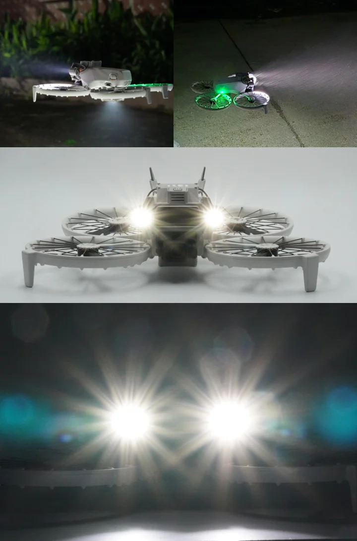 Kit éclairage DJI Flip 900LM - 2 lumières vol nuit