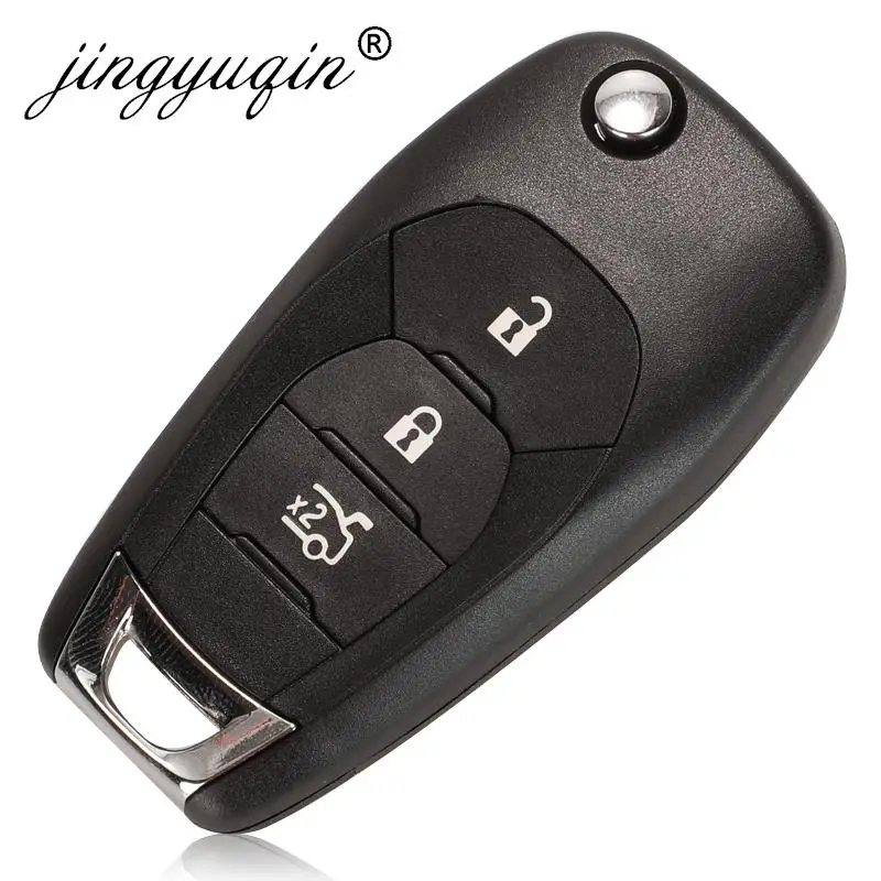 Jingyuqin-433-92Mhz-FSK-4A-Chip-Car-Remote-Flip-Key-per-Chevrolet-Cruze-2015-Cavalier-Trax.jpg Keyforkess 433.92Mhz FSK 4A Chip Car Remote Flip Key per Chevrolet Cruze 2015 Cavalier Trax Sonic Spark 2019 PCB originale - Jingyuqin 433 92Mhz FSK 4A Chip Car Remote Flip Key per Chevrolet Cruze 2015 Cavalier