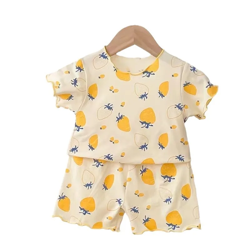 Strawberry Baby Pajama Set 4