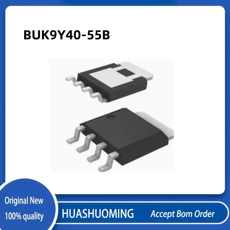 

10PCS-50Pcs/Lot NEW BUK9Y40-55B BUK9Y40-55 BUK9Y40 BUK9Y 94055B SOT669