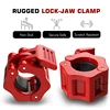 1PC Nylon Safety Dumbbell Barbell Bar Clip Collar Lock Clamps Pro O-Rod Chuck Weight Lifting Bar Snap Gym Fitness Accessories 4