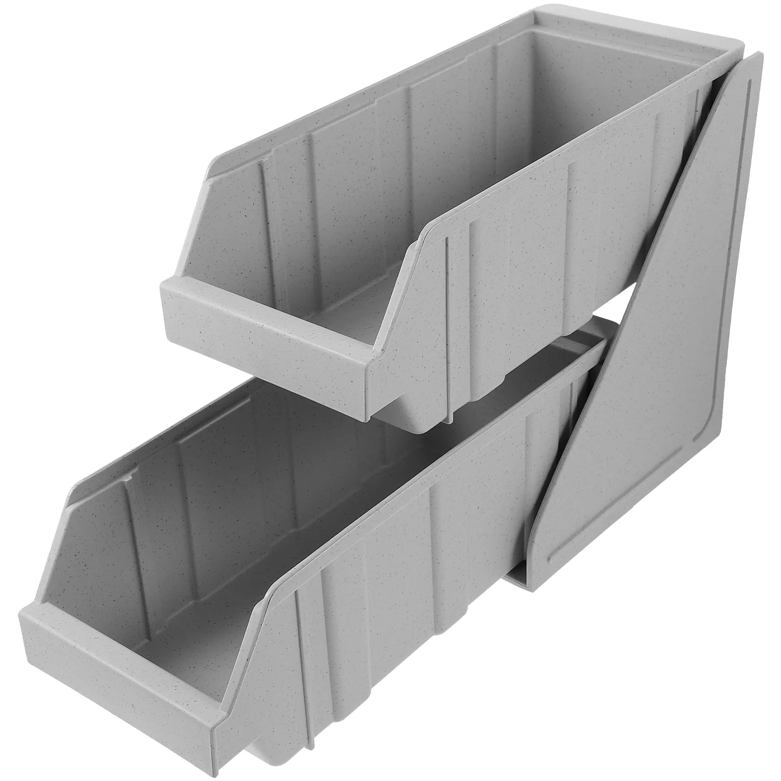 

Coffee Milk Tea Fried Storage Box Bags Counter Holder Sauce Stand Station Organizer Plastic Sugar Accessories Bar