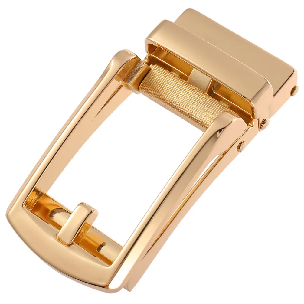 Men Zinc Alloy Automatic Belt Buckle Trouser Belt Buckle Fashion Silver For 30mm 31mm Genuine Lether Body Male Gifts mens belt toothless automatic buckle belt