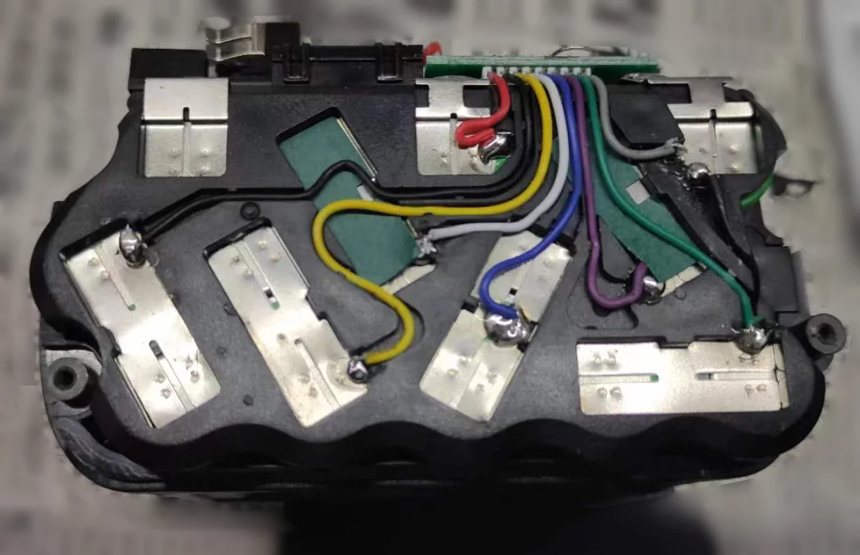 Diagram Dewalt Flex Volt Battery BMS FOR DEWALT 20/60V 18650 54v Flexvolt  Lithium Battery Plastic
