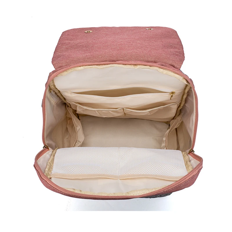 Original LEQUEEN Mommy Diaper Bags Mother Large Capacity Travel Nappy Backpacks with changing mat Baby Stroller Nursing Bags 3