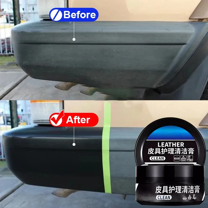 Car Plastic Restorer Back To Black Gloss Auto Interior Leather & Panel Renewal Wax Coating Agent Auto Polish And Repair Coating