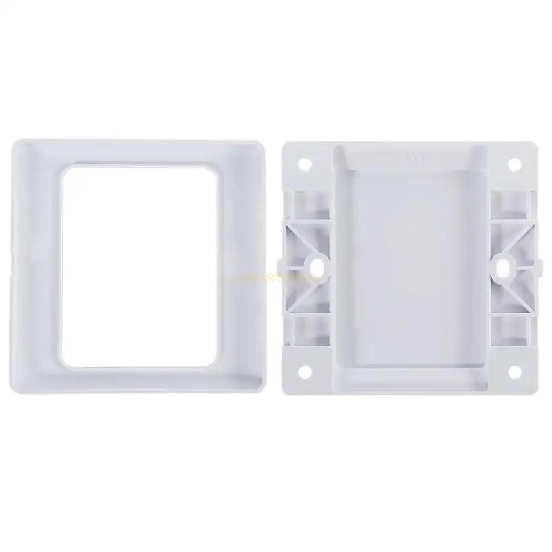 Electric Wall Switch Socket Blank Cover Panel Whiteboard ABS Outlet Plate Bezel Drop Shipping