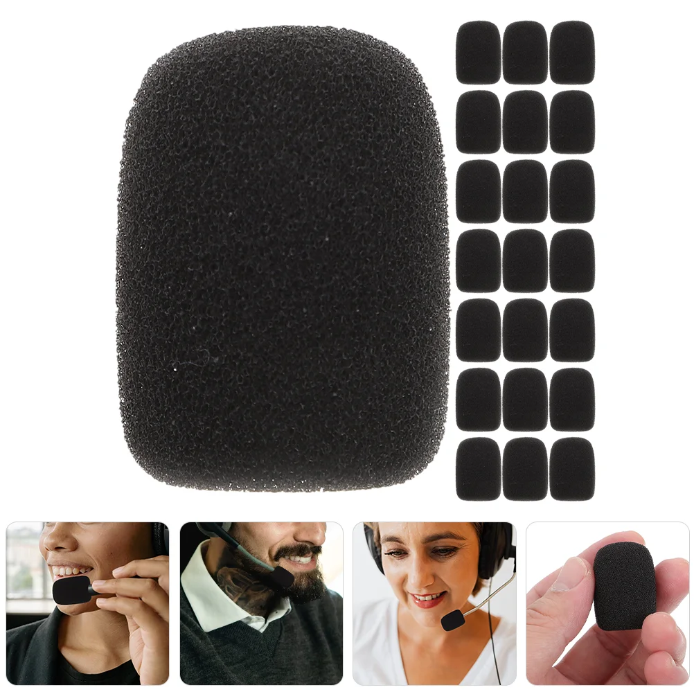 

24pcs Microphone Cover Mic Cover Windscreen Stage Microphone Cover Accessory