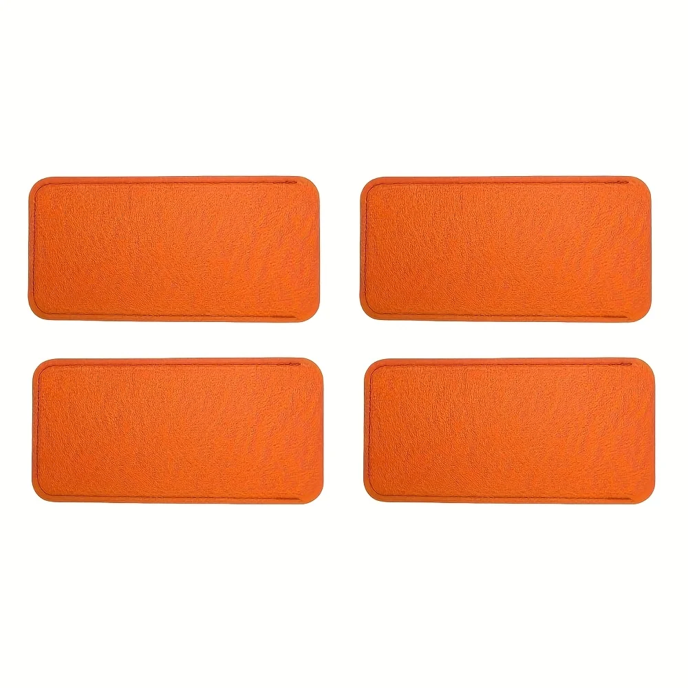 EZESO - Confezione da 3 astucci in feltro per occhiali da vista e da sole, portatile, morbido, con tasca a scomparsa per occhiali, 7inch L* 3.3inch W