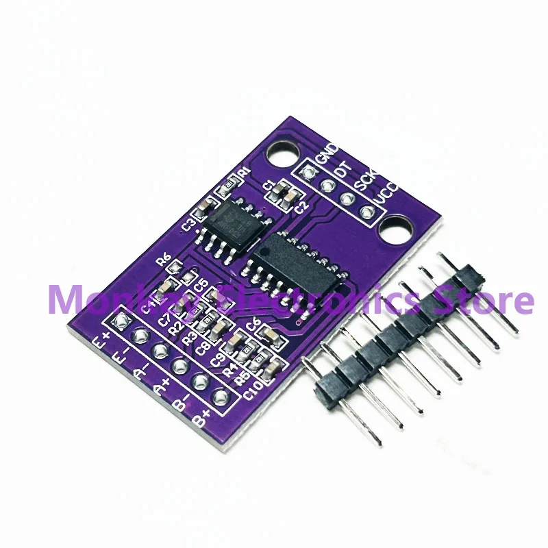 

CS1238 24-битная плата модуля ADC TL431, внешний контрольный чип, двухканальный датчик веса, 24 бита