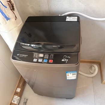 Lavatrice automatica per uso domestico, lavaggio e asciugatura integrata, dormitorio in affitto con tamburo di grande capacità da 10 kg, nuovo modello 1