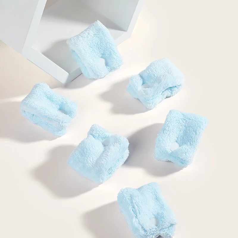 6pcs Soft Hair Rollers Heatless Hair Curlers for Kids Thick Pillow Cloth No Hurt Roller Large Long for Sleep NightTime