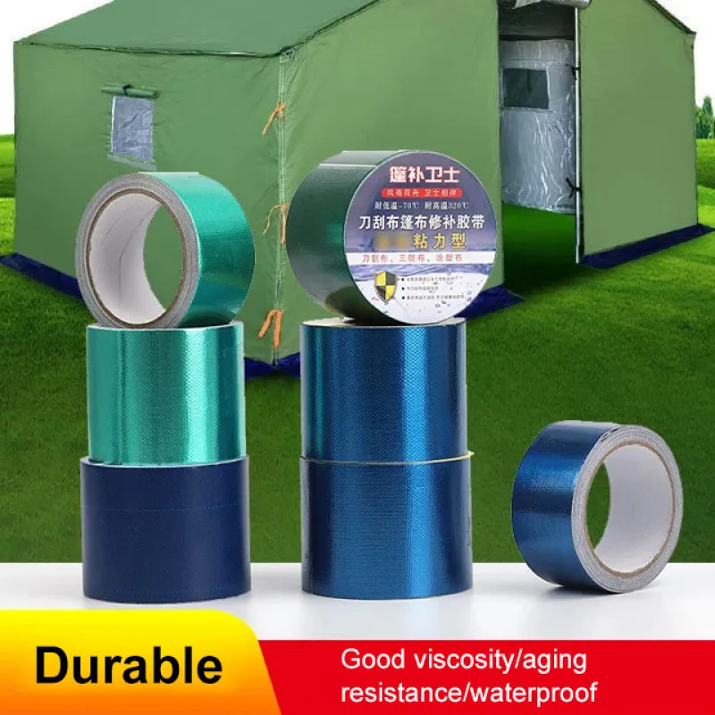 Tarpaulin repair tape Truck raincloth knife scraper PVC leak repair tape Glass fiber cloth tarpaulin