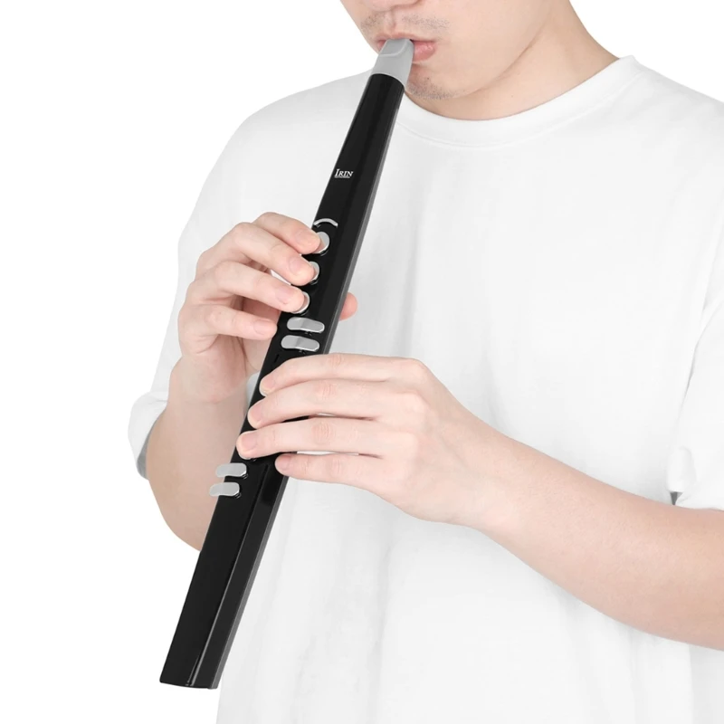 

Sax Flute Recorder Electronic Flute Wind Instruments 13 Tones Removeable Nozzle
