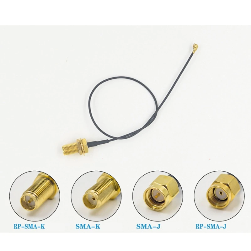 

U.fl/IPEX Cable Mini PCI to SMA Female Low Loss Coaxial Cable for Wireless Router Network Card Extension Cables