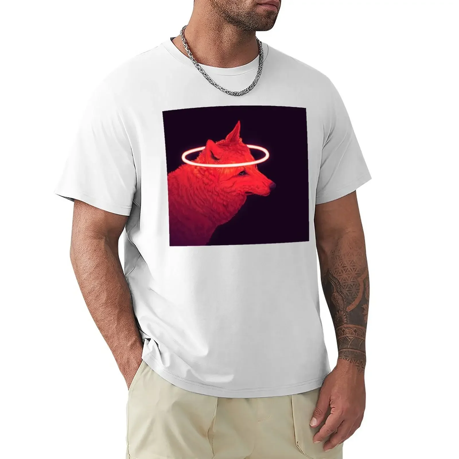 

Kim Lip Red Wolf T-Shirt tees customs slim fit t shirts for men
