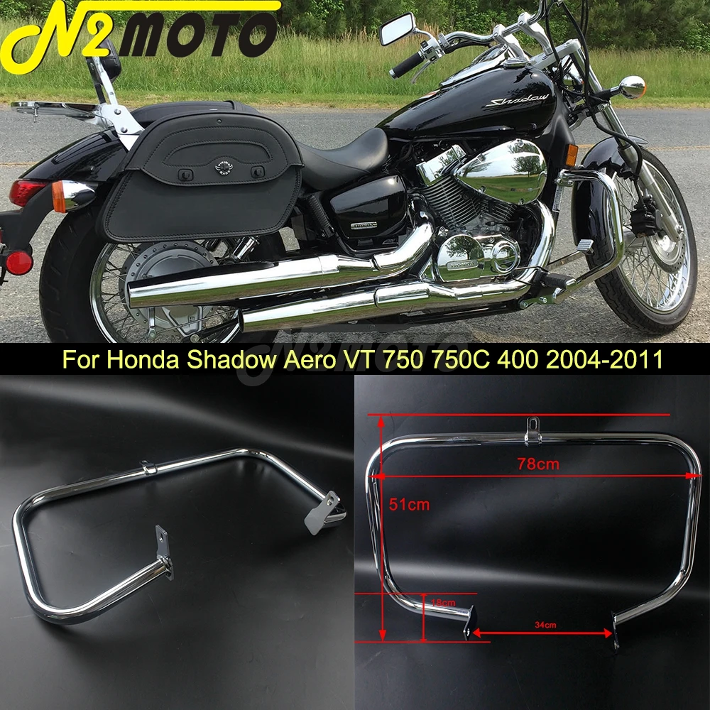 

Motorcycle Engine Guard Protector For Honda Shadow Aero VT 750 750C 400 VT750 VT750C VT400 2004-2011 Motorbike Highway Crash Bar